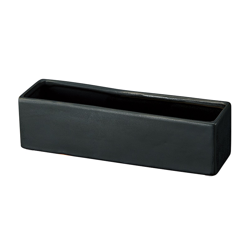 松村工芸 フラワーベース レヒテック M 黒 120-29072-10 1個(ご注文単位1個)【直送品】