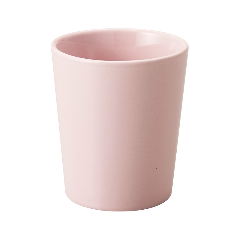 松村工芸 フラワーベース ベーシック 丸M MC-1432 シックピンク 155-1432-21 1個(ご注文単位4個)【直送品】