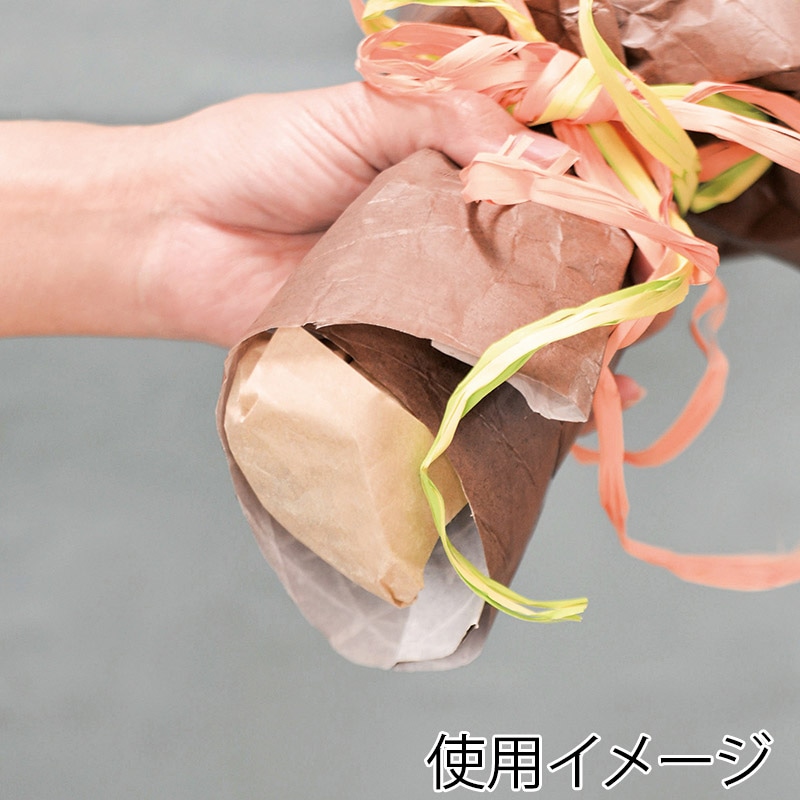 松村工芸 花束ソック クラフト18 168-2070-0 100枚入 1袋(ご注文単位1袋)【直送品】