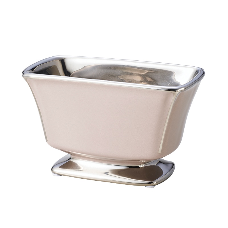 松村工芸 フラワーベース イリュームポット L グレージュ 155-1706-16 1個(ご注文単位1個)【直送品】