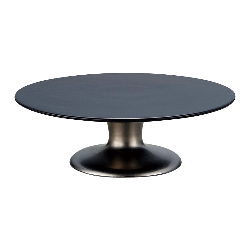 松村工芸 フラワーベース エクラマットプレート L ブラックシルバー 155-1736-210 1個(ご注文単位1個)【直送品】