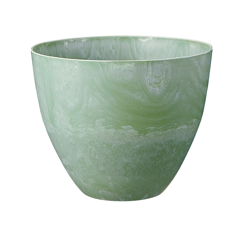 松村工芸 フラワーベース レシクラポット L MOI-639 グリーン 134-639-5 1個(ご注文単位1個)【直送品】