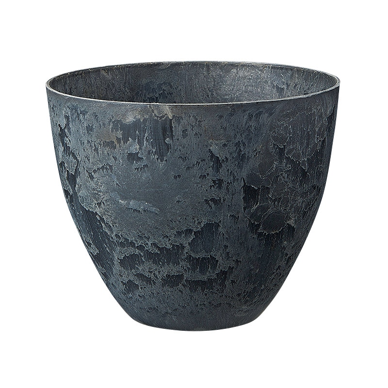 松村工芸 フラワーベース レシクラポット L MOI-639 ブラック 134-639-10 1個(ご注文単位1個)【直送品】