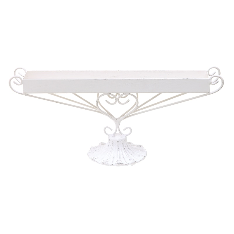 松村工芸 フラワーベース クオーレスタンド ホワイト 134-650-1 1個(ご注文単位1個)【直送品】