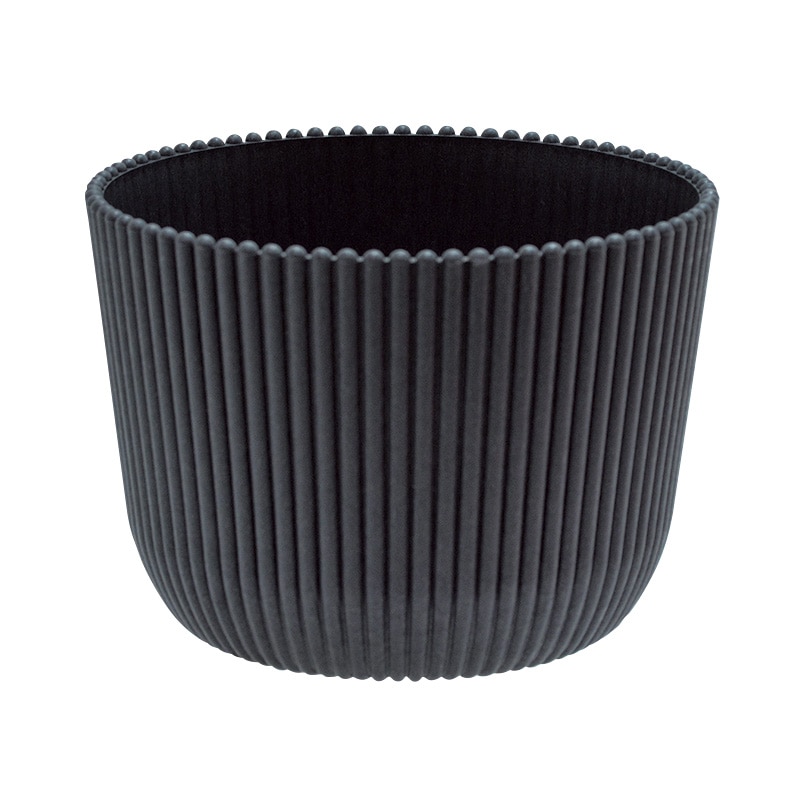 松村工芸 フラワーベース レーヌカップ L MOI-653 ブラック 134-653-10 1個(ご注文単位10個)【直送品】