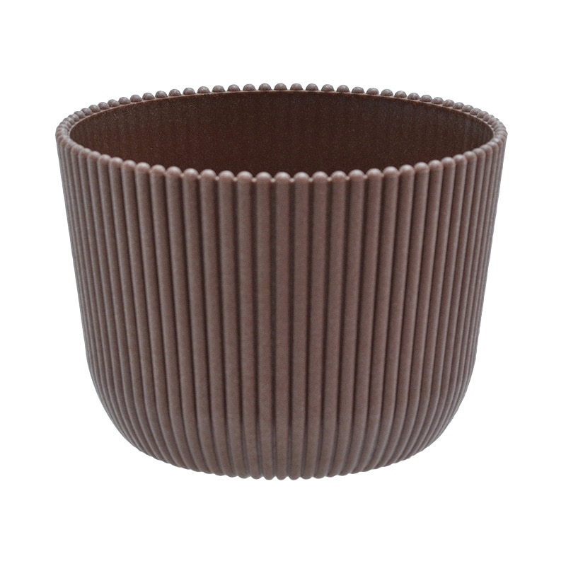 松村工芸 フラワーベース レーヌカップ L MOI-653 チョコ 134-653-95 1個(ご注文単位10個)【直送品】