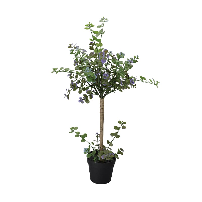 松村工芸 造花　ベイビーティアポット グリーンラベンダー 194-532-10 1本（ご注文単位1本）【直送品】