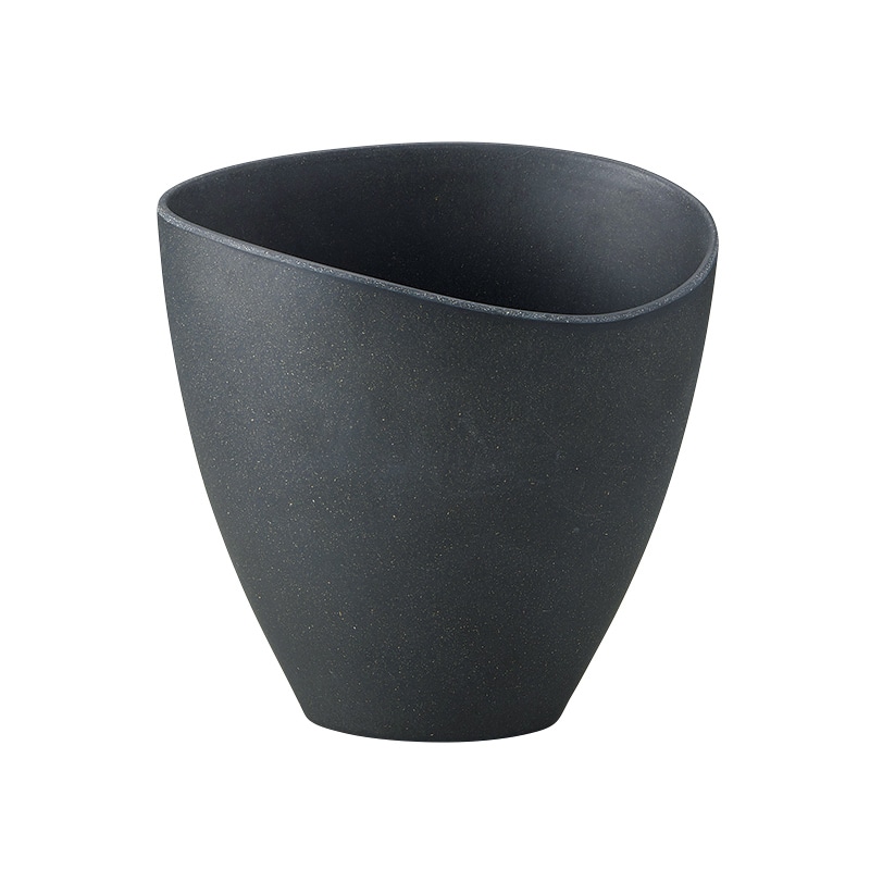 松村工芸 フラワーベース ラブルショートベース ダークグレー 134-680-17 1個(ご注文単位1個)【直送品】