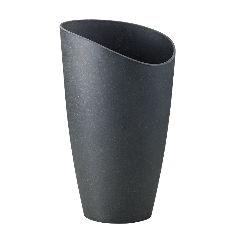 松村工芸 フラワーベース ラブルロングベース ダークグレー 134-681-17 1個(ご注文単位1個)【直送品】