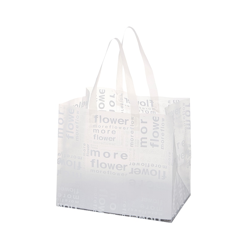 松村工芸 手提げポリ袋 デリバッグモア JM ホワイト 162-3643-1 20枚/袋（ご注文単位1袋）【直送品】