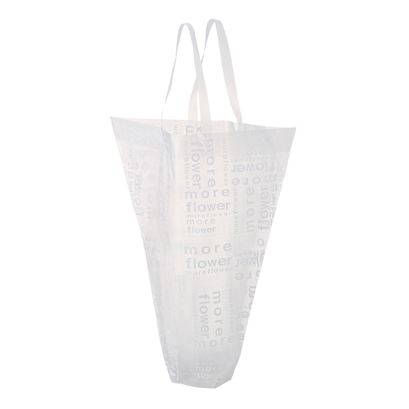 松村工芸 手提げポリ袋 デリバッグモア チューテL ホワイト 162-3652-1 20枚/袋（ご注文単位1袋）【直送品】