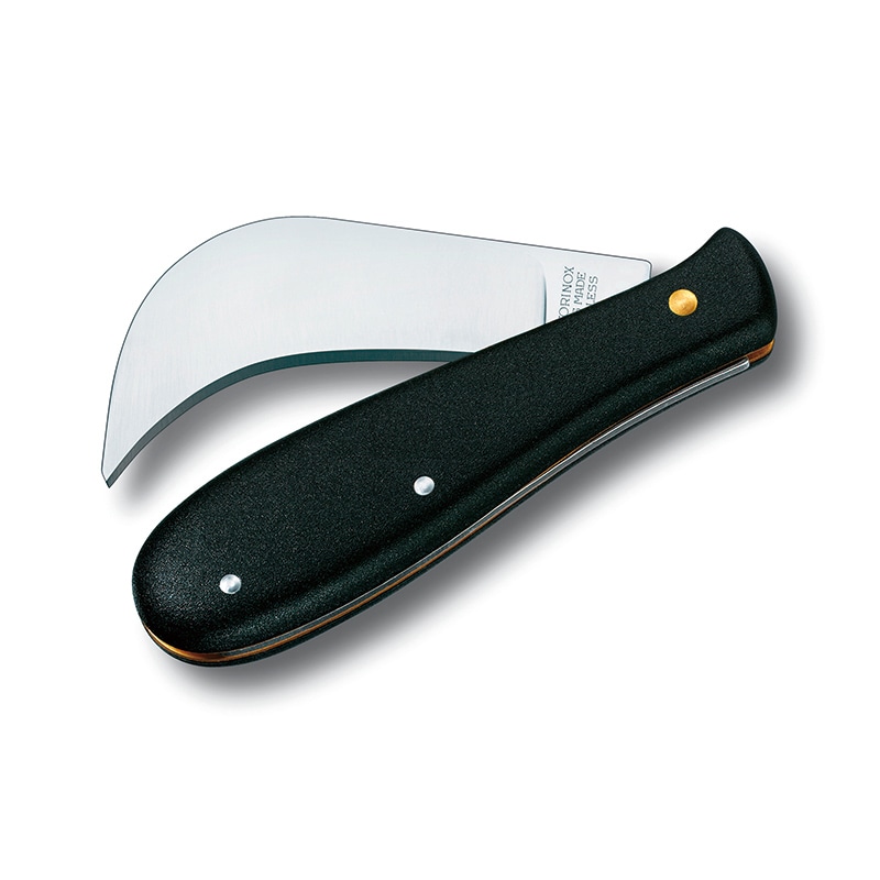 松村工芸 フローリストナイフ 黒柄 大 92-5017-0 1個(ご注文単位1個)【直送品】