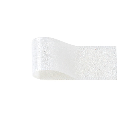 松村工芸 梨地リボン 12mm　ホワイト 33-2130-1 1巻（ご注文単位1巻）【直送品】