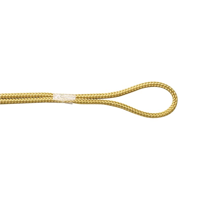 松村工芸 カラー組紐　お紐はん 5mm×50m　金 160-4061-10 1巻（ご注文単位1巻）【直送品】