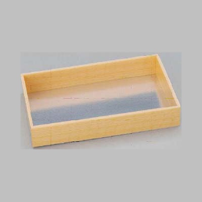 エフピコ 寿司容器　本体かぶせ蓋付き WK-415　1.5合 W杉 20組/袋（ご注文単位20袋）【直送品】