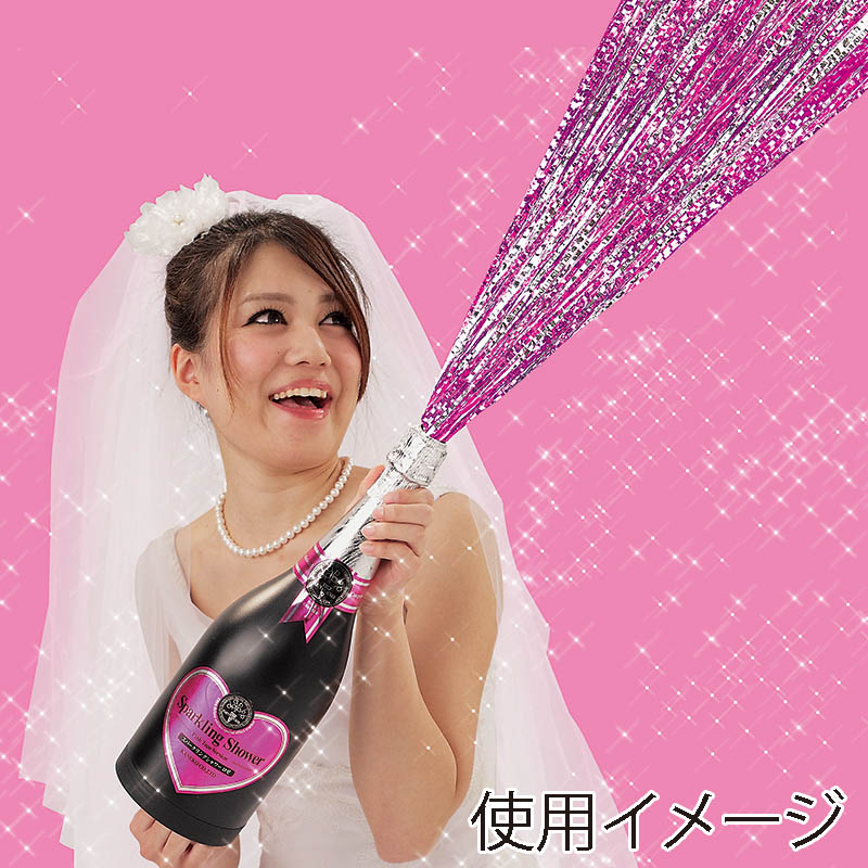 カネコ クラッカー ピンクスパークリングシャワー P-SL-1 1個(ご注文単位7個)【直送品】