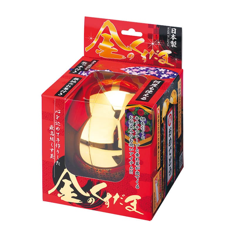 カネコ くす玉 金のくすだま GDK-1 1個（ご注文単位10個）【直送品】