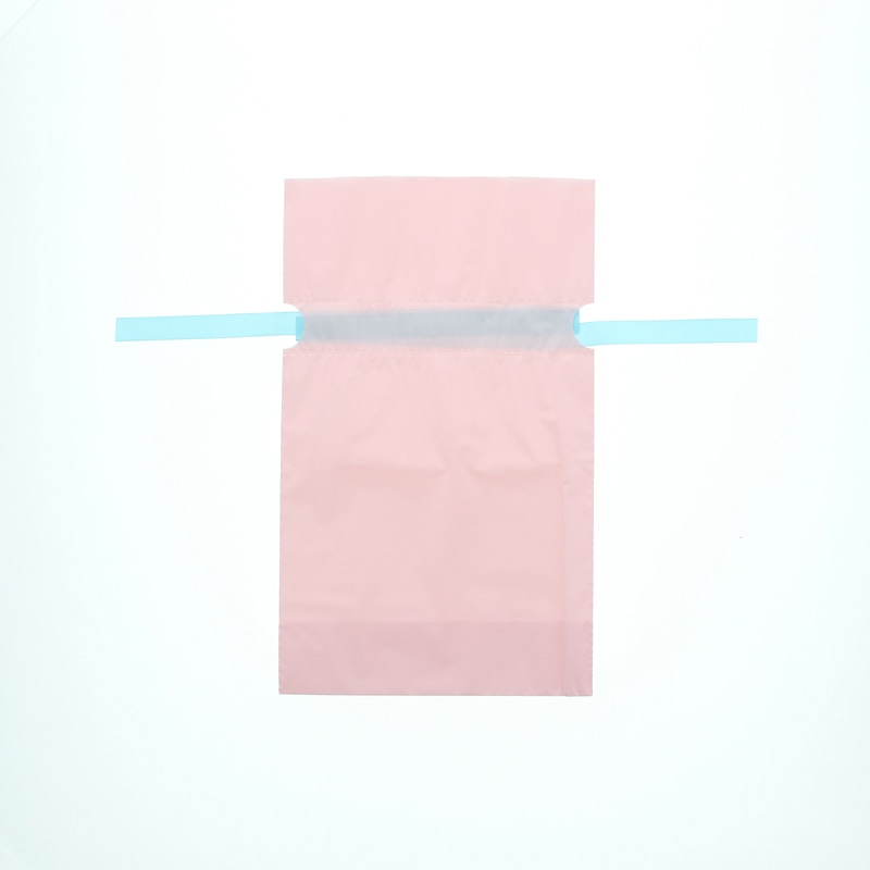 カクケイ ポリ巾着袋 梨地巾着袋 FK2436 S パステルピンク 20枚/パック