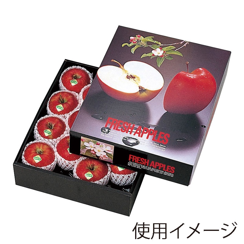 ヤマニパッケージ ギフト箱　ネオアップル  L-281 10枚/束（ご注文単位3束）【直送品】