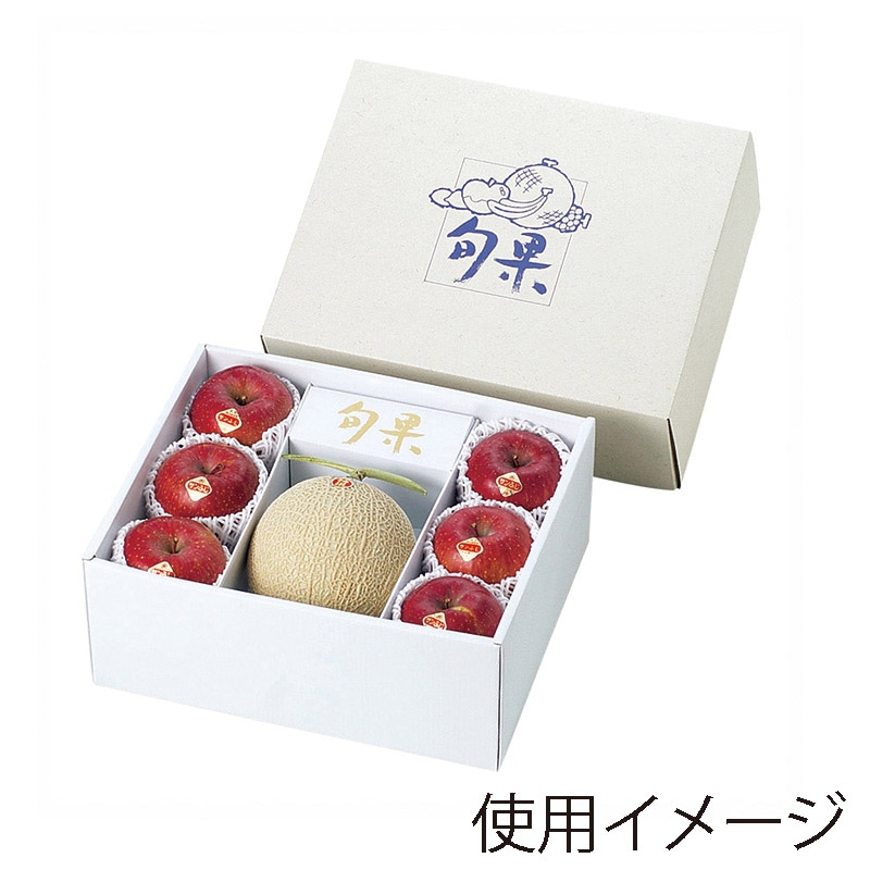 ヤマニパッケージ ギフト箱　ロイヤル旬果  L-378 10枚/束（ご注文単位2束）【直送品】