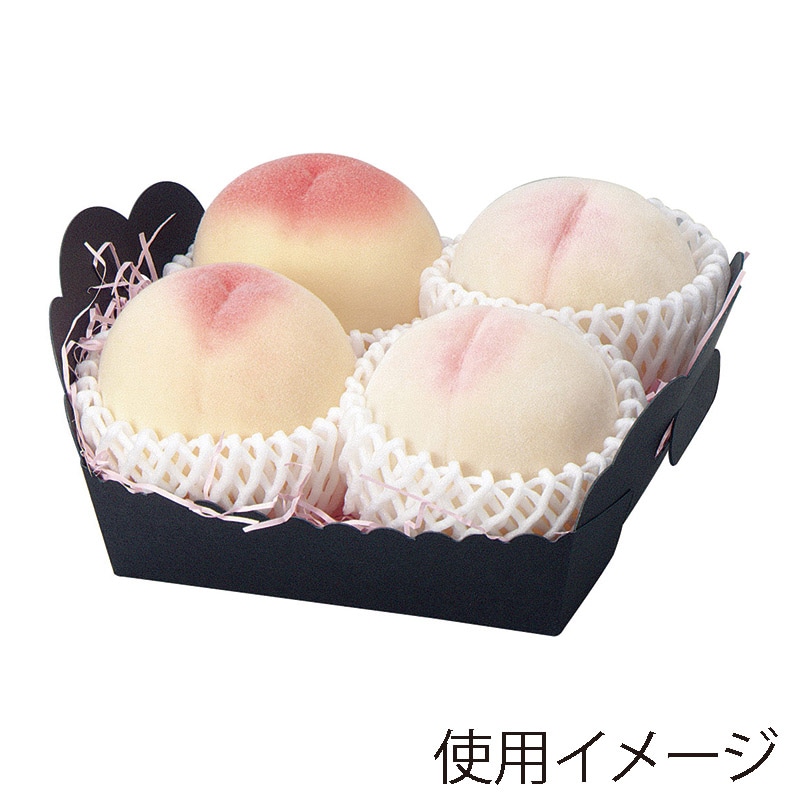 ヤマニパッケージ 黒トレー 190角 L-463 50枚/袋（ご注文単位6袋）【直送品】