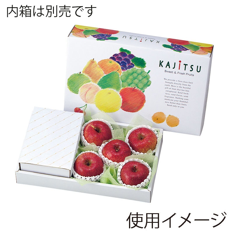 ヤマニパッケージ ギフト箱　果実パレット 中長 L-449 10枚/束（ご注文単位4束）【直送品】