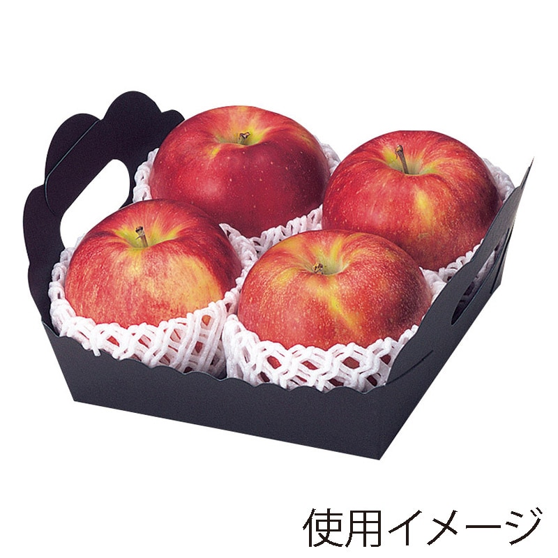 ヤマニパッケージ 黒トレー 175角 L-462 50枚/袋（ご注文単位6袋）【直送品】