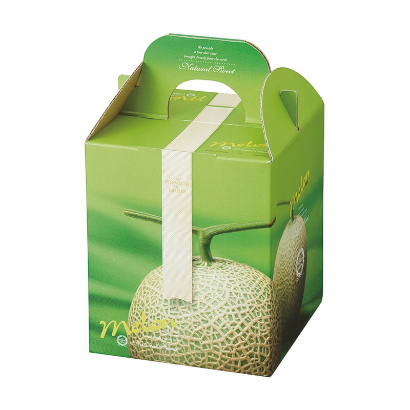 ヤマニパッケージ 手提サービス箱 ジュエルメロン 1ヶ入 L-2113 10枚/束(ご注文単位10束)【直送品】