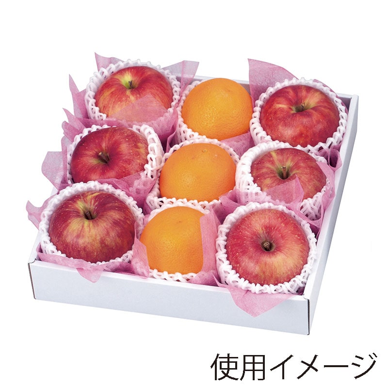 ヤマニパッケージ ギフト箱　果実パレット 280角 L-2179 10枚/束（ご注文単位4束）【直送品】