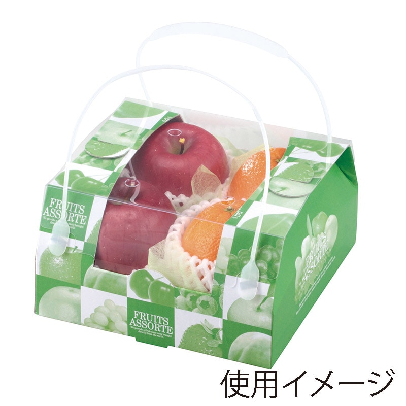 ヤマニパッケージ 手提箱 アソートコンビネーション手提 小 L-2189 10枚/束(ご注文単位10束)【直送品】