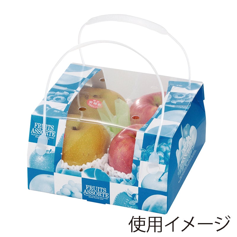 ヤマニパッケージ 手提箱 アソートコンビネーション手提 小 浅口 L-2202 10枚/束(ご注文単位10束)【直送品】