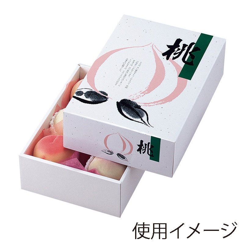 ヤマニパッケージ ギフト箱　AP桃太郎 中 L-291 10枚/束（ご注文単位5束）【直送品】