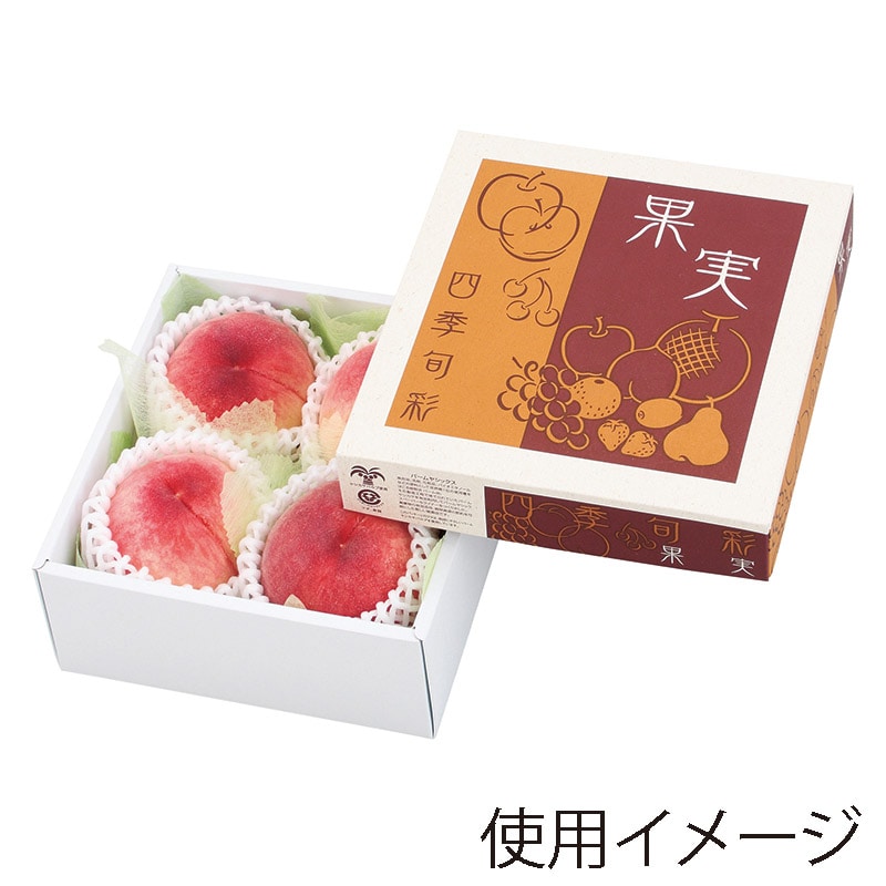 ヤマニパッケージ ギフト箱　果実　四季旬彩 ミニ L-2256 10枚/束（ご注文単位10束）【直送品】