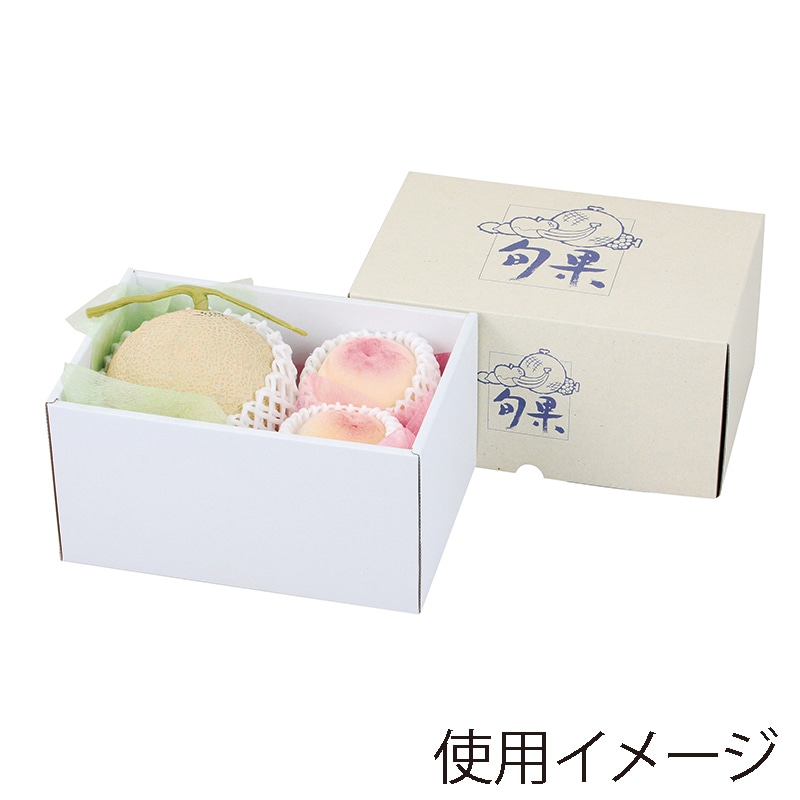 ヤマニパッケージ ギフト箱　ロイヤル旬果 ミニアラカルト L-2262 10枚/束（ご注文単位4束）【直送品】