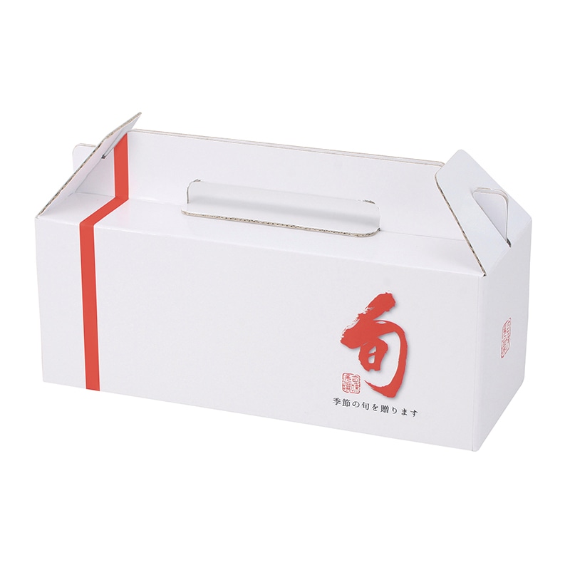 ヤマニパッケージ 手提箱 旬味 3ヶ入 L-2310 20枚/束(ご注文単位5束)【直送品】