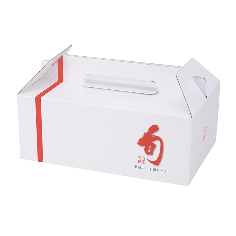 ヤマニパッケージ 手提箱 旬味 6ヶ入 L-2311 20枚/束(ご注文単位5束)【直送品】