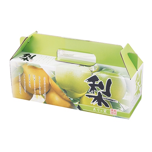 ヤマニパッケージ 手提箱 梨・ありの実 L-2354 10枚/束(ご注文単位5束)【直送品】