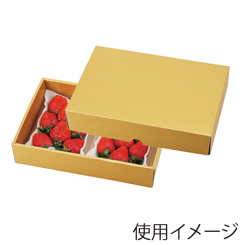ヤマニパッケージ ギフト箱 ゴールド 28 L-2363 10枚/束(ご注文単位5束)【直送品】