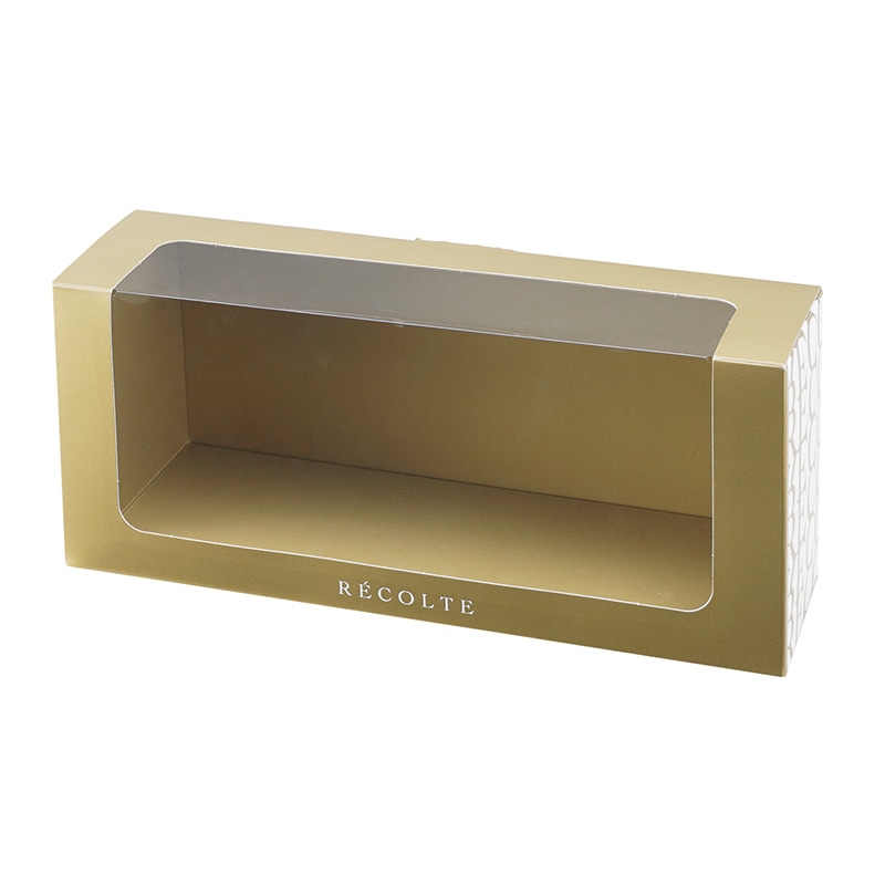 ヤマニパッケージ ギフト箱 リコルトカップ3個箱 金 L-2390 10枚/袋(ご注文単位10袋)【直送品】