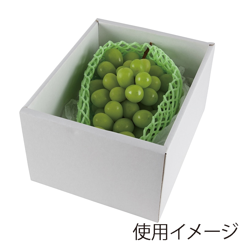 ヤマニパッケージ ギフト箱 シャインマスカット 1房 小 L-2433 10枚/束(ご注文単位5束)【直送品】