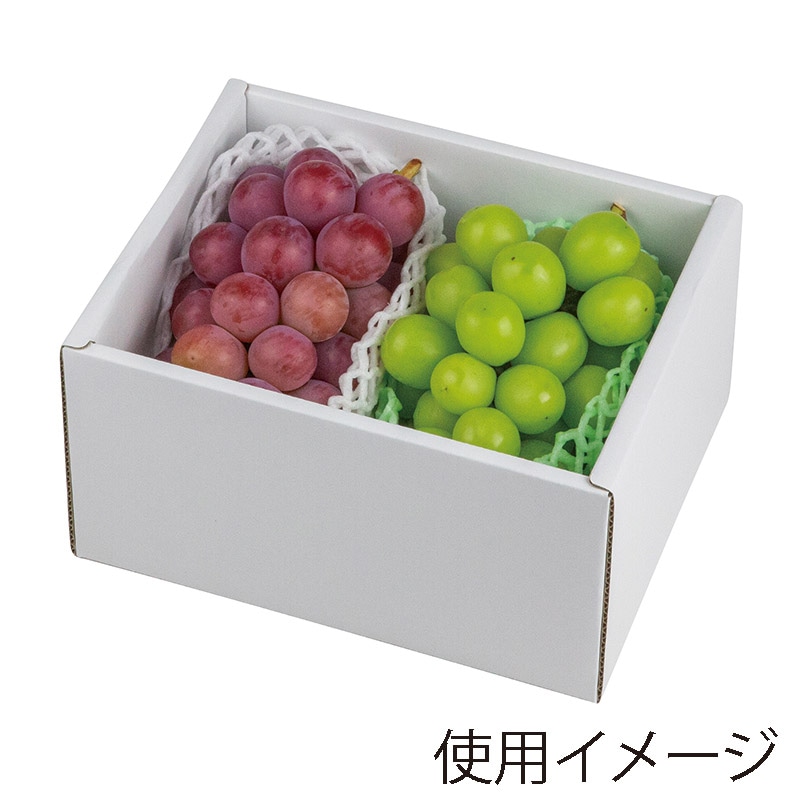 ヤマニパッケージ ギフト箱 彩りぶどう 身深 小 L-2485 10枚/束(ご注文単位5束)【直送品】
