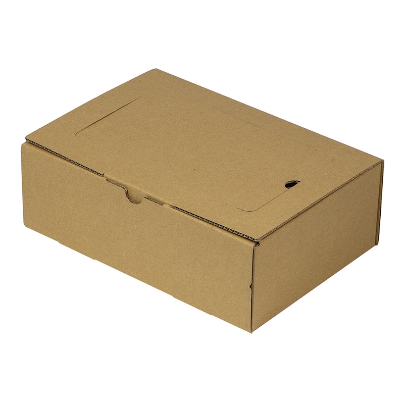 ヤマニパッケージ ミエルギフト箱 クラフト L-2495 10枚/束(ご注文単位8束)【直送品】