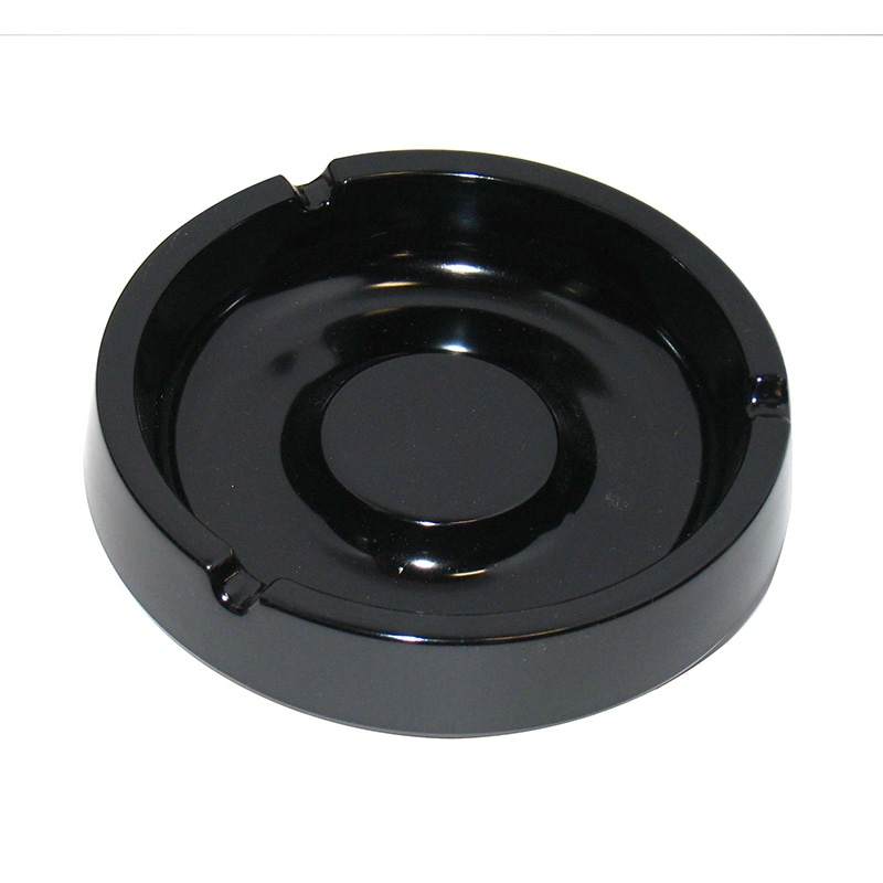 スタック灰皿　I-8　黒   1個（ご注文単位1個）【直送品】
