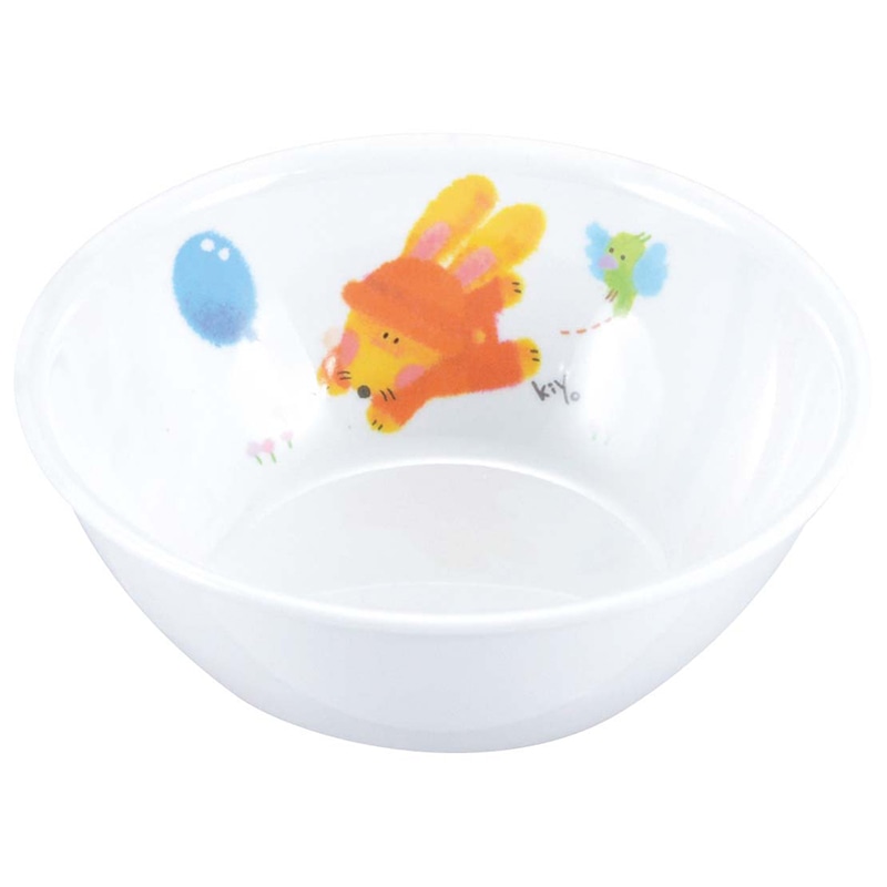 メラミン子供食器　スイートラビット　中食器 J1SR  1個（ご注文単位1個）【直送品】