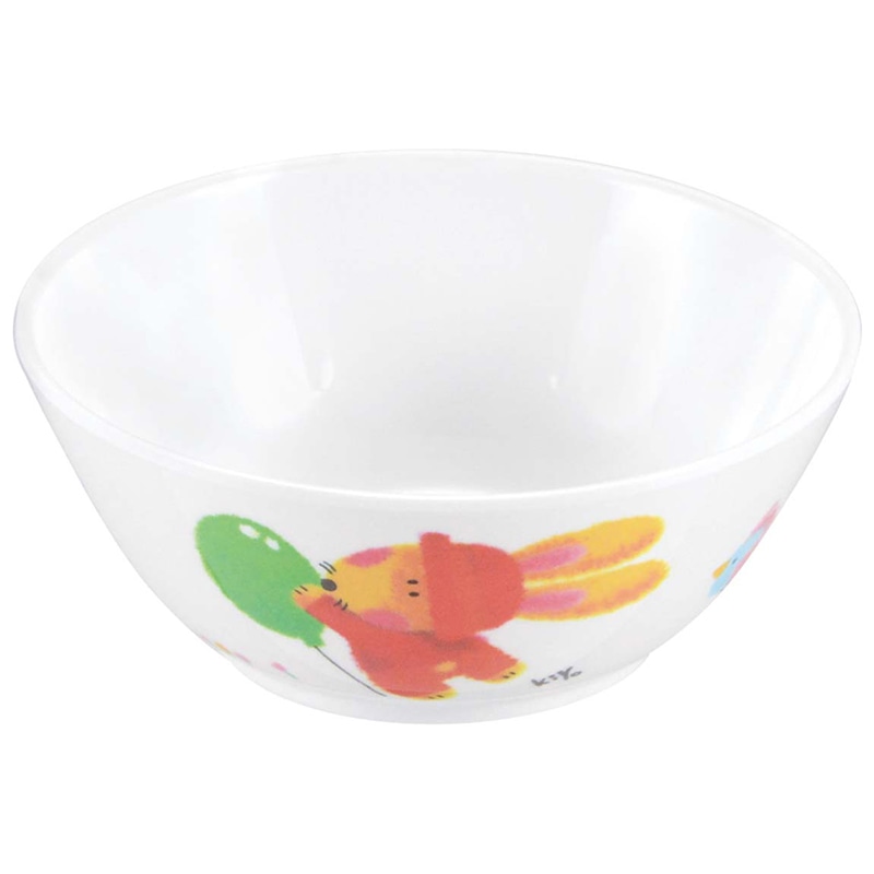 メラミン子供食器 スイートラビット 汁碗 身 J6SR 1個(ご注文単位1個)【直送品】