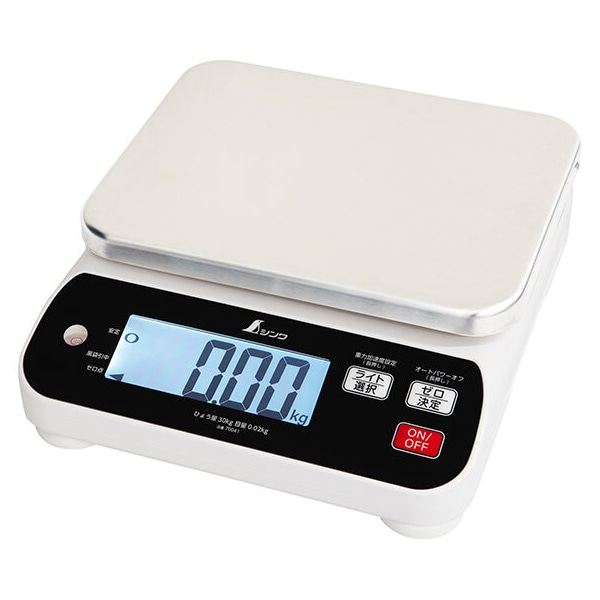 シンワ測定 デジタルはかり　WP　防塵防水 30kg　70041 063016006 1個（ご注文単位1個）【直送品】