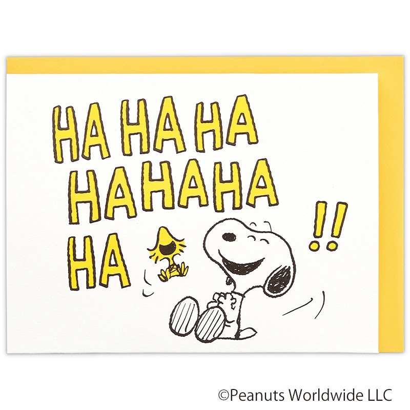 日本ホールマーク 誕生お祝い　立体カード スヌーピー　HAHAHAハッピー 811570 1枚（ご注文単位6枚）【直送品】