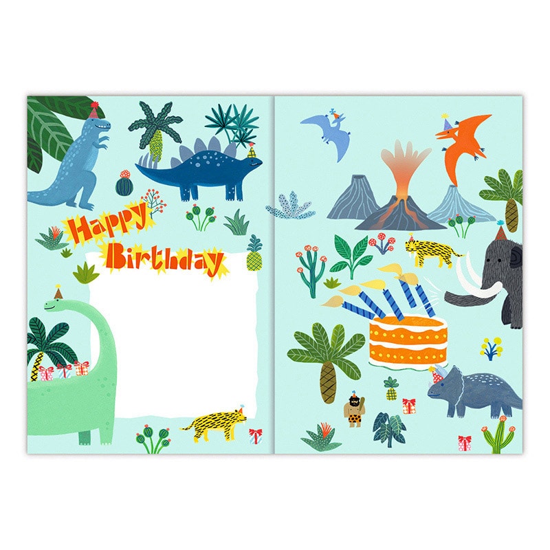 日本ホールマーク 誕生お祝い オルゴールカード LED恐竜2 814953 1枚(ご注文単位3枚)【直送品】