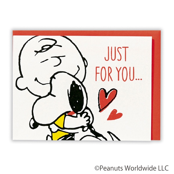 日本ホールマーク 多目的 立体カード スヌーピー ハグチャーリー2 816414 1枚(ご注文単位6枚)【直送品】