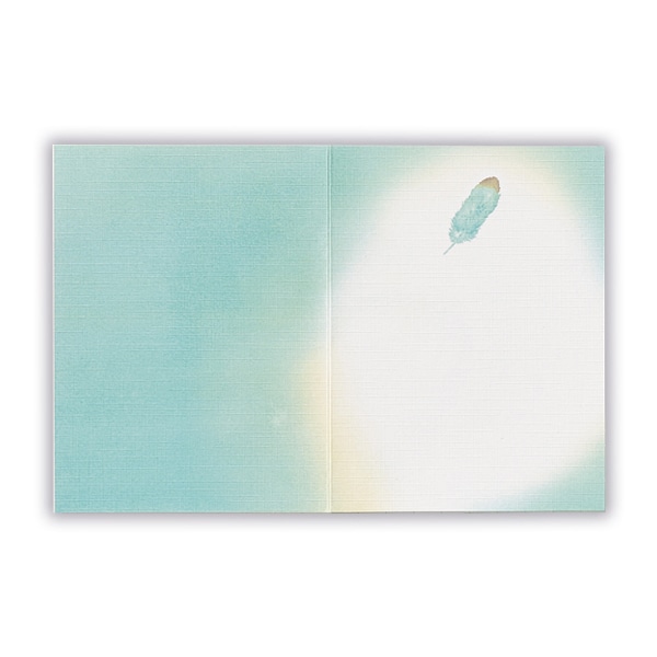 日本ホールマーク ありがとう カード グッドフォーチュン フェザー2 816438 1枚(ご注文単位6枚)【直送品】